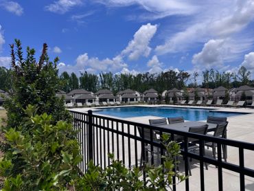 Pool area in Reserve, Oxford, Mississippi 