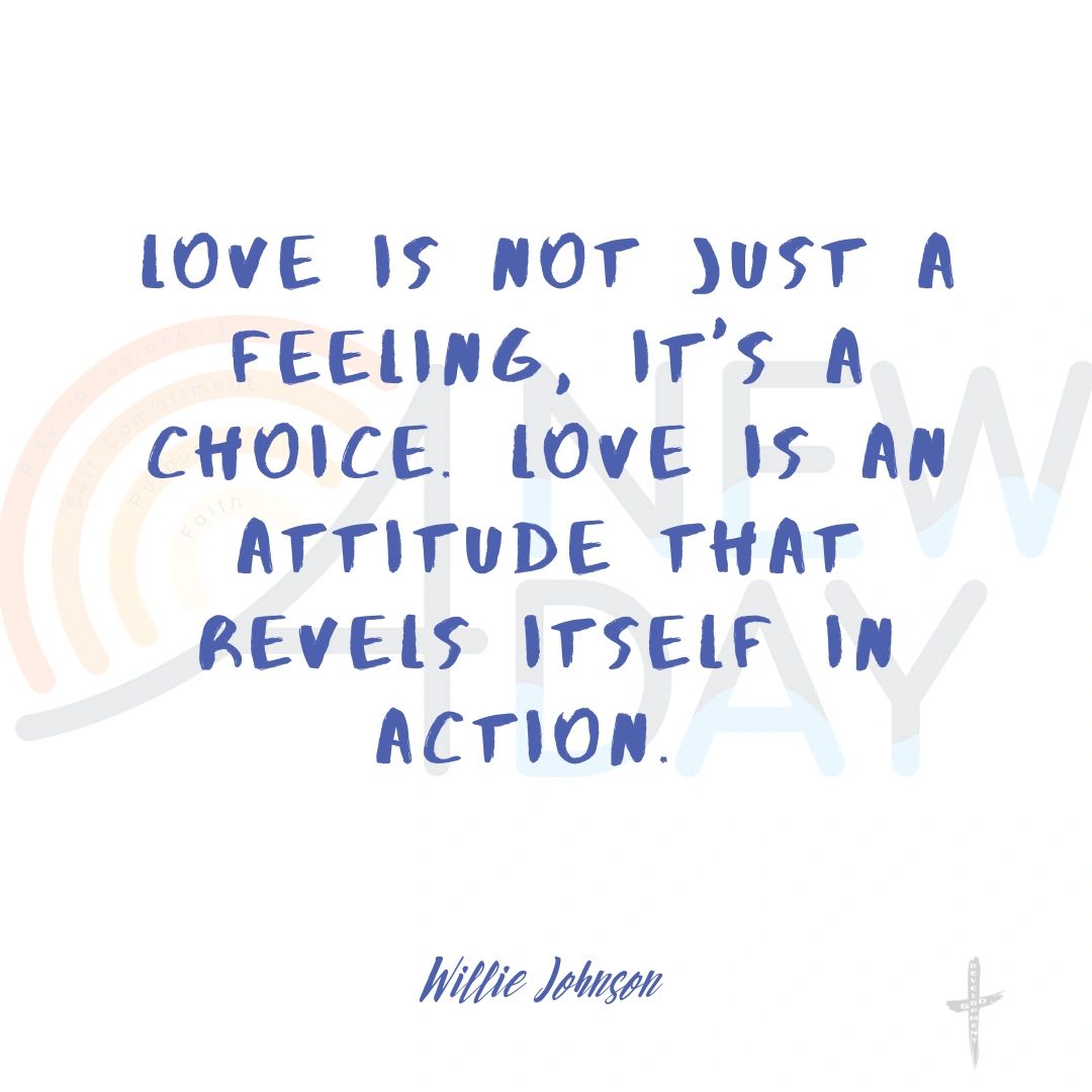 Love is not just a feeling, it's an action. It's the choice to stay  committed, even when things get tough. What your think about…