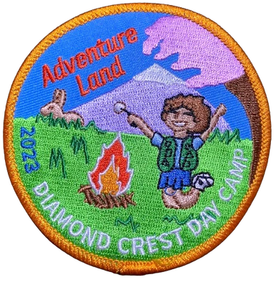  Girl Scout Guides Patch Crest Badge Camp Like A Girl :  Everything Else