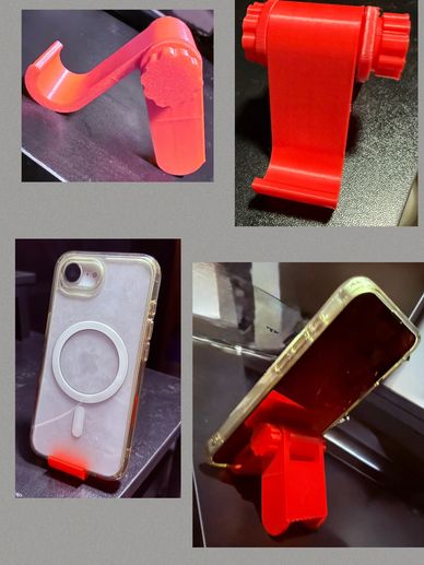 Adjustable phone stand in any color 