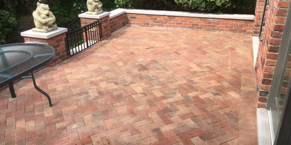 Brick Paver Patio