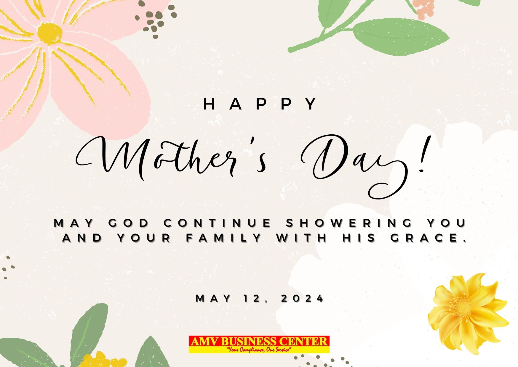 Happy Mother's Day poster card greetings, happy Mother's Day greeting card, 