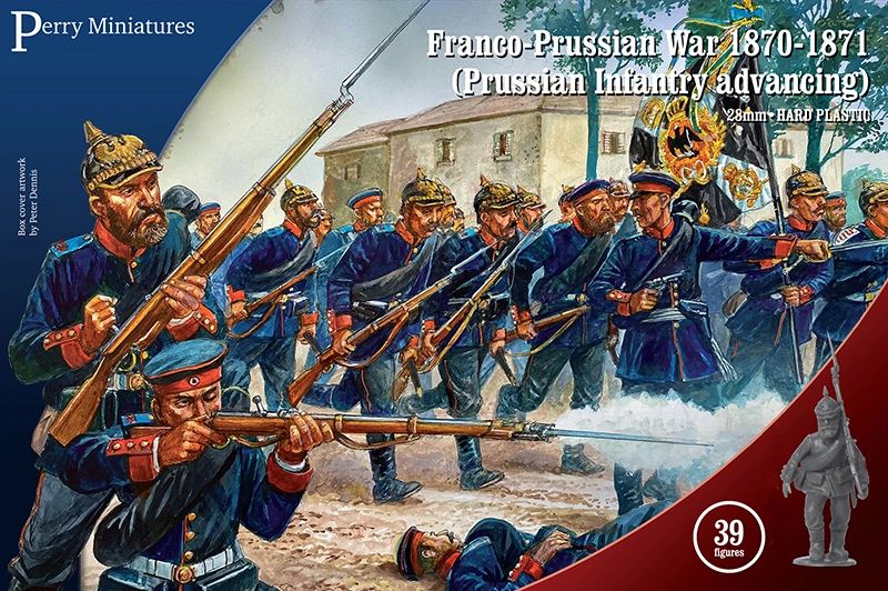 Prussian Infantry Adv 1870-1871 (P)