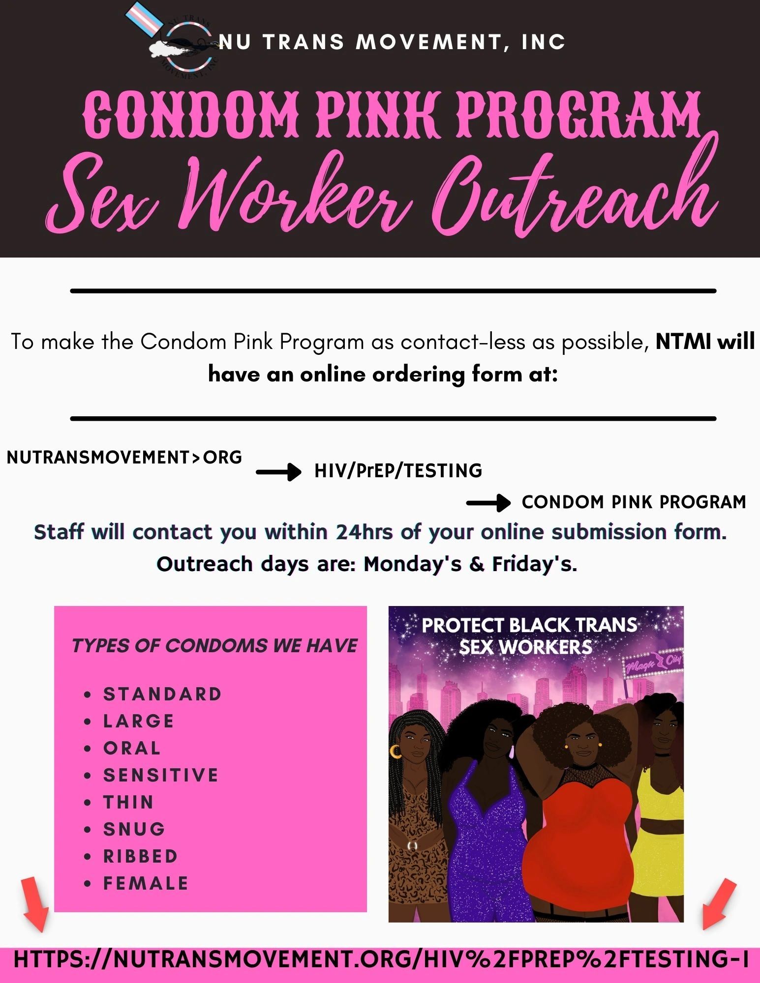 Sex Worker Outreach (Condom Pink Program)