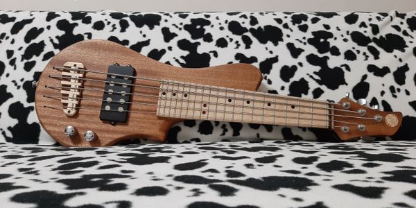 18'' Scale

4 - 5- 6 Strings options

Mahogany or Ash body 

Paduck or Maple Fingerboard

Single coi
