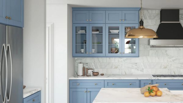 Xterra Blue Kitchen Cabinet