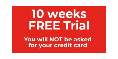 10 weeks free
