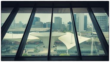 View from the new Art Gallery in Pudong.