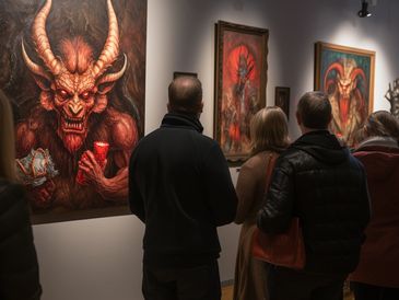 Krampus Art Show 