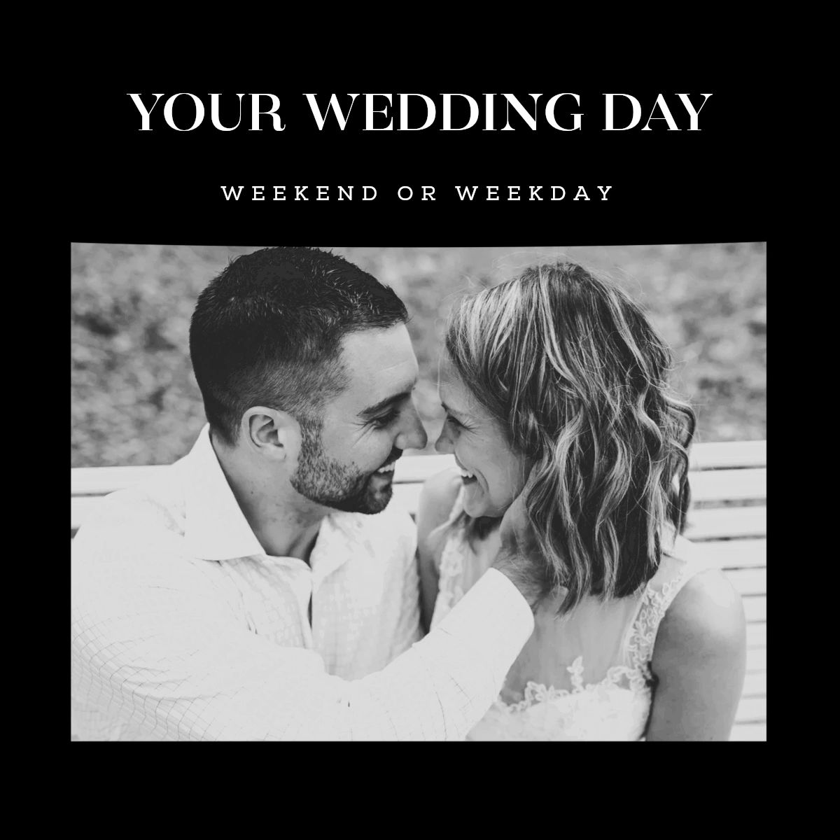 Weekend Wedding Package discount