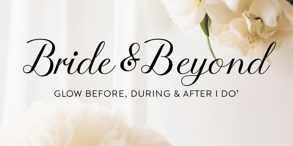 Bride and Beyond logo on the display of the website