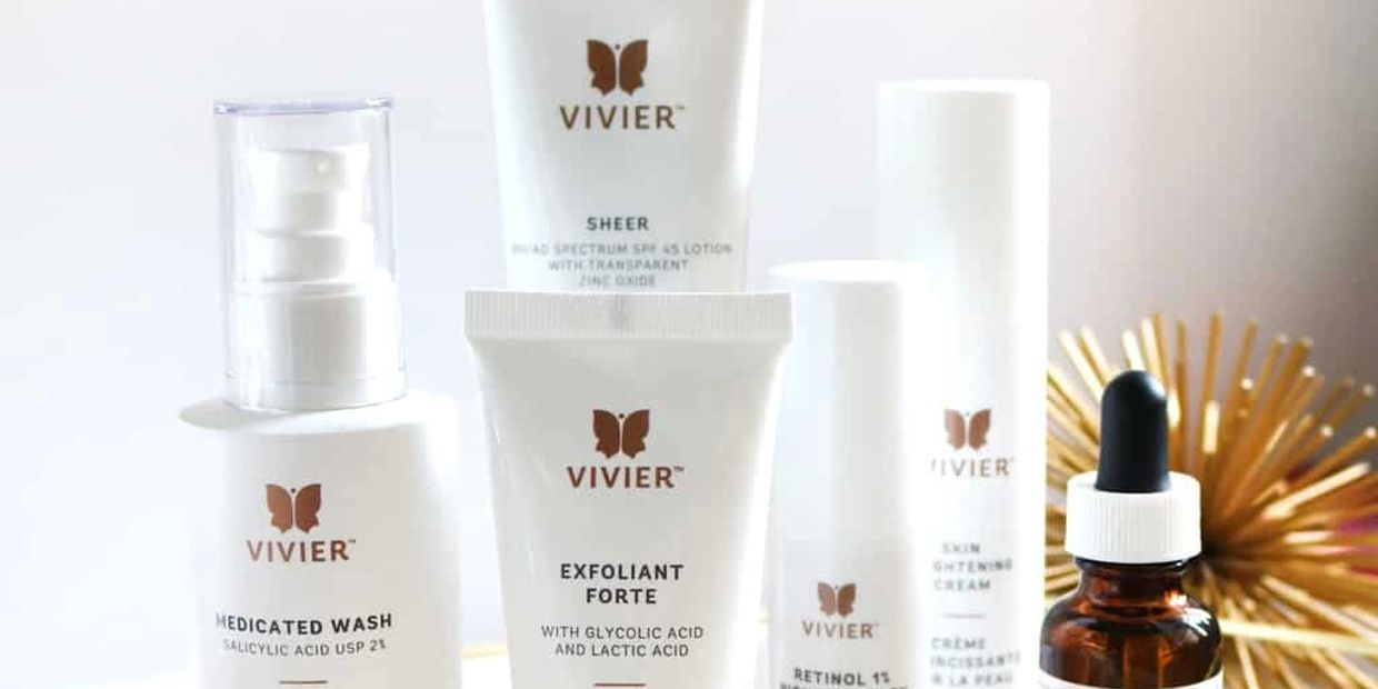 Vivier therapeutic skincare line is highly effective for all skin types, genders, and ages. 