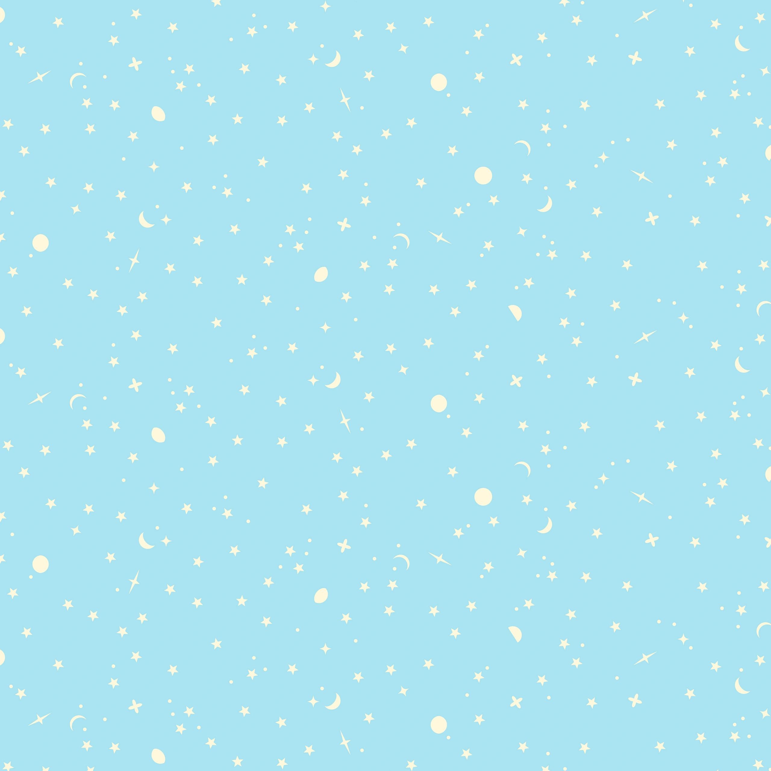 Fabric Swatch for Space Sprinkles Waterfall