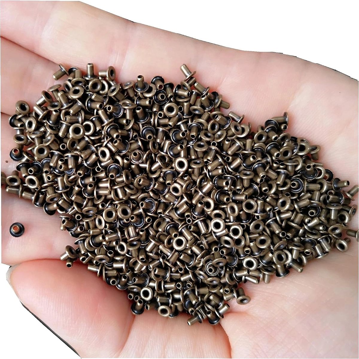 Grommets 1mm 2mm Tiny Grommets for Doll Making 20 pieces