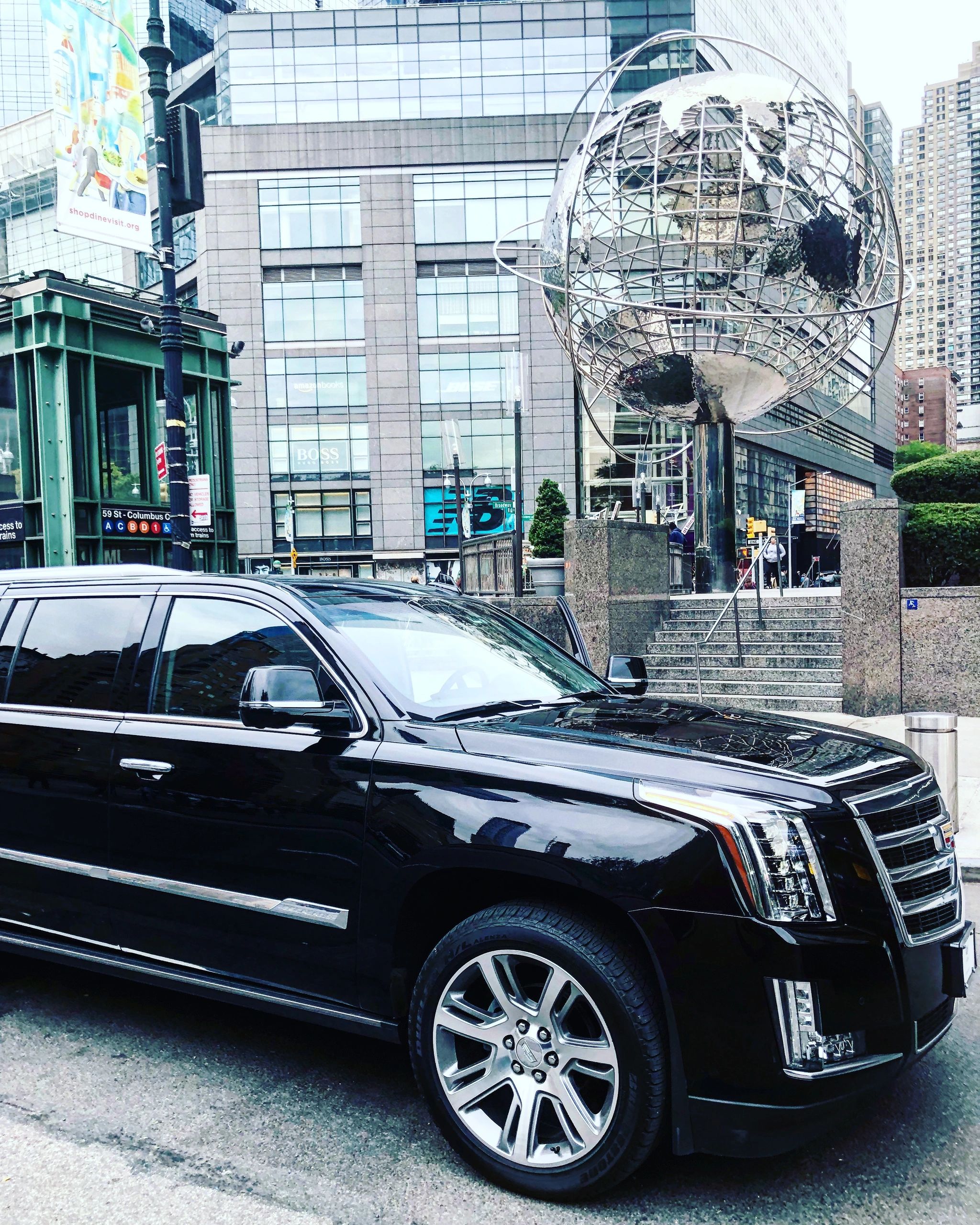 Cadillac Escalade black car service New York City