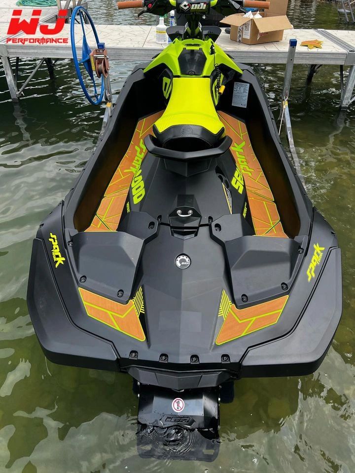 Custom EVA Traction Mat – Fits Sea Doo Spark Trixx 3-UP 2018-2023 (Anti-Slip, 6mm, Self-Adhesive)