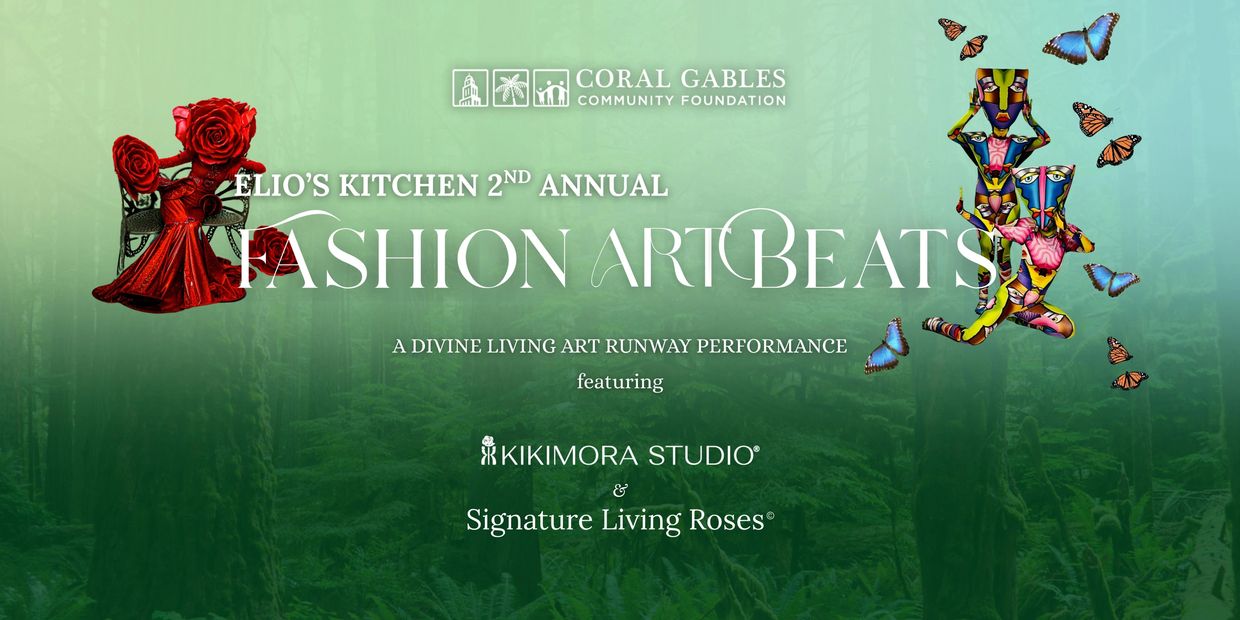 Fashion Art Beats runway event by Coral Gables Community Foundation.