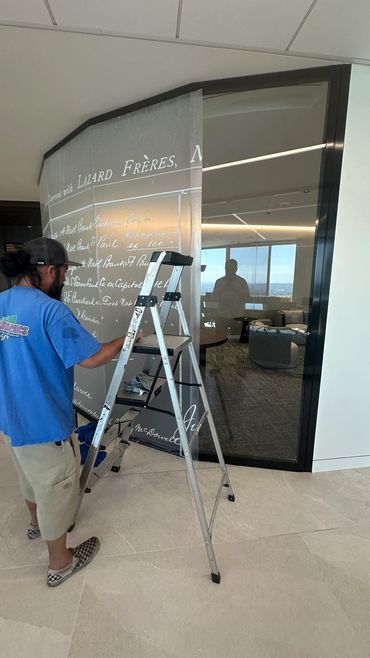 Hundreds of Window films.  Interior and Exterior
