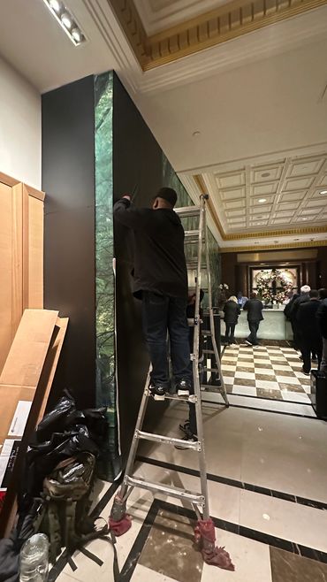 Custom Adhesive Vinyls and Wallpaper