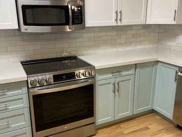 Cabinet Refinishing (Lacquer Coatings)