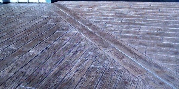 Stamped concrete