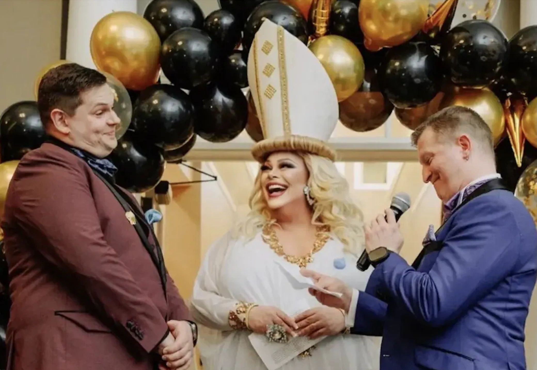 Buff Faye Makes History: First Drag Queen on Knot & WeddingWire