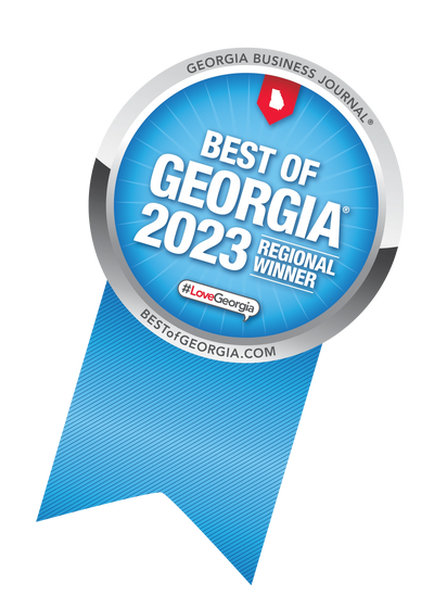 Georgia Business Journal Best of Gerogia Regional winner 2023 #LoveGeorgia