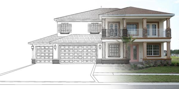 New Home construction. CAD drafting services.