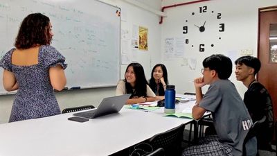 Singapore MOE Secondary students preparing for French O-level