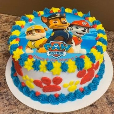 Paw Patrol Cake by Smallcakes