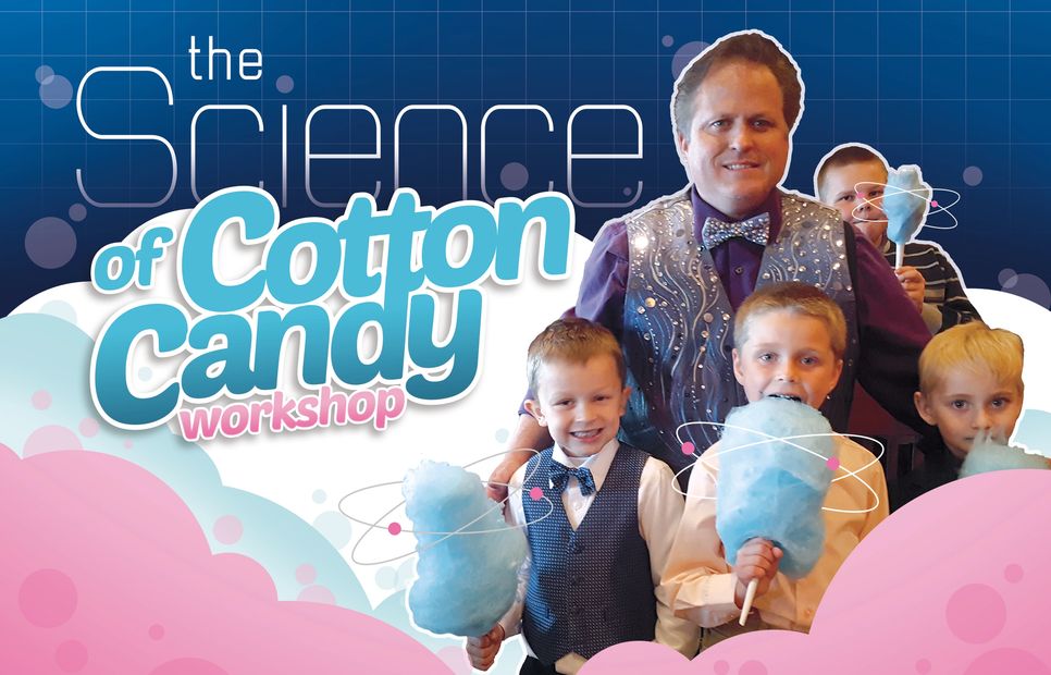 Michigan School Shows Science Cotton Candy  School Assembly Michigan magician