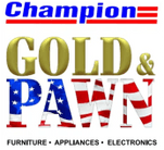 Champion Gold and Pawn