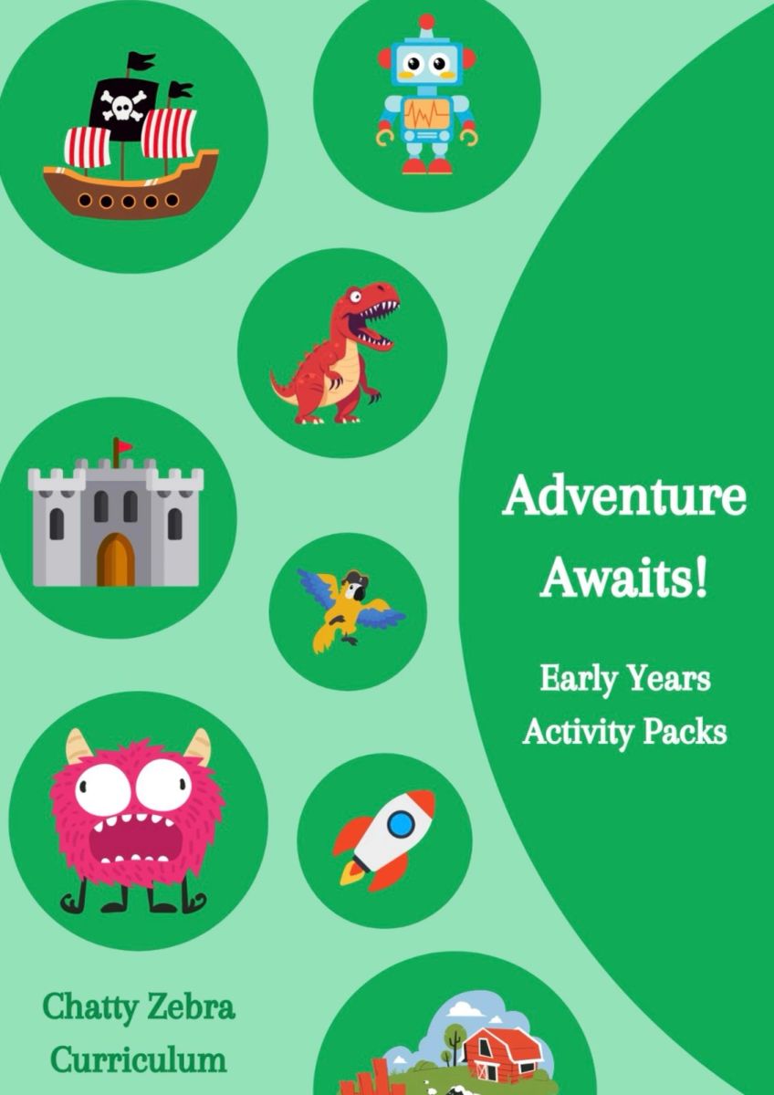 Adventure Awaits! - Early Years Activity Packs- Two Printing Options