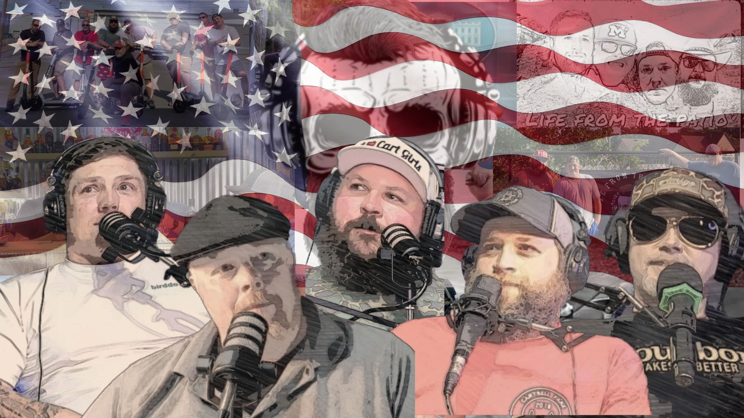 Life from the Patio - Podcast, Cocaine Bear, News and Comedy, Podcast