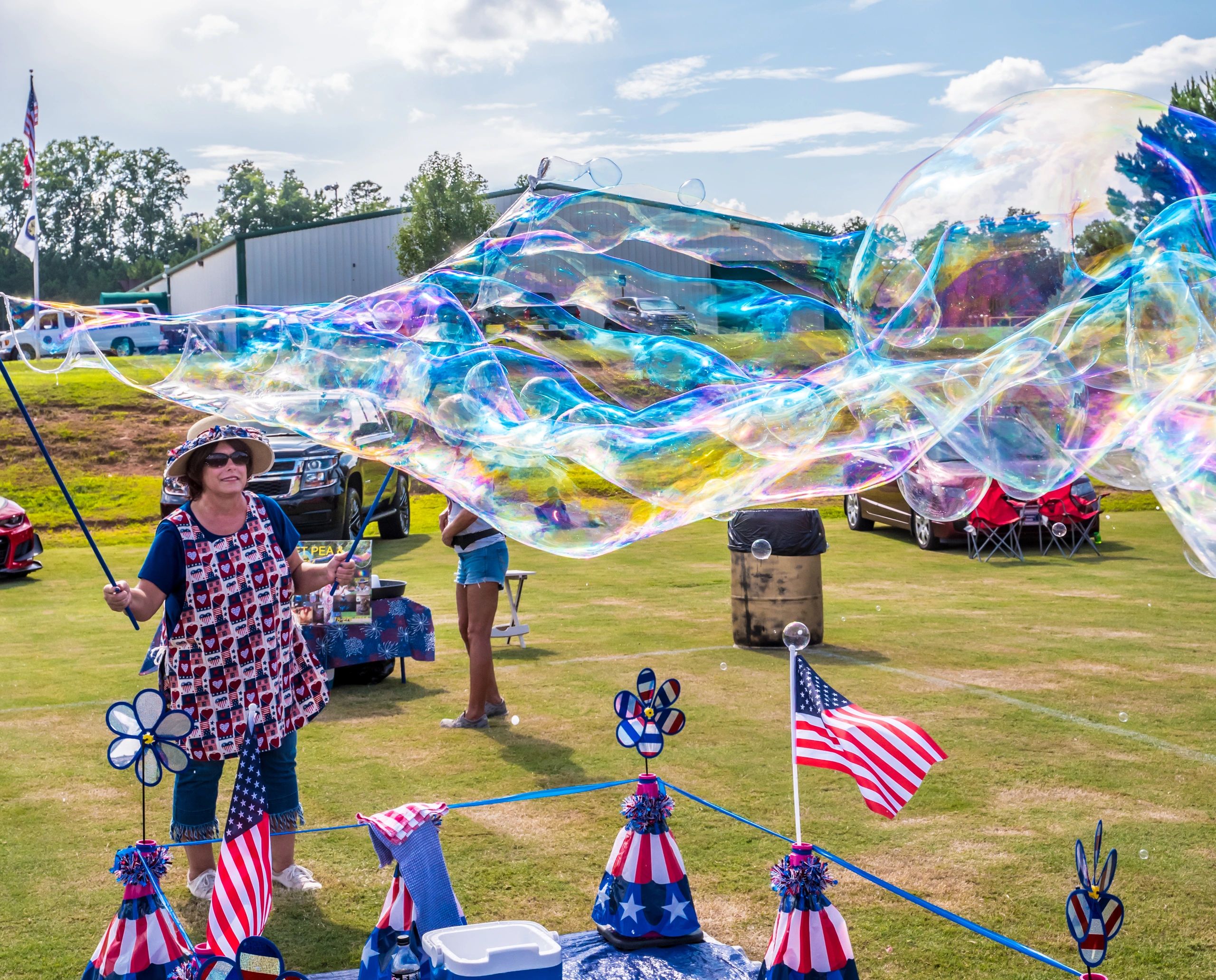 Atlanta's Best Giant Bubble Entertainment Bubbles over