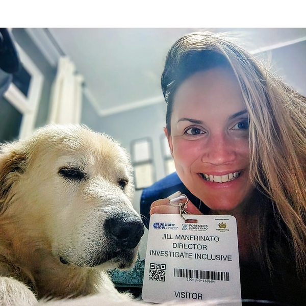 “Investigation work blended with a fun moment and dog.”