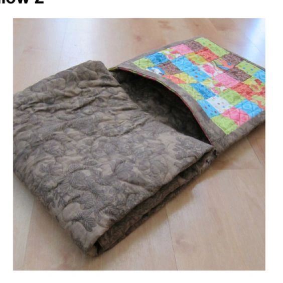 I Now Make Quillows A Quilt That Folds Into A Pillow