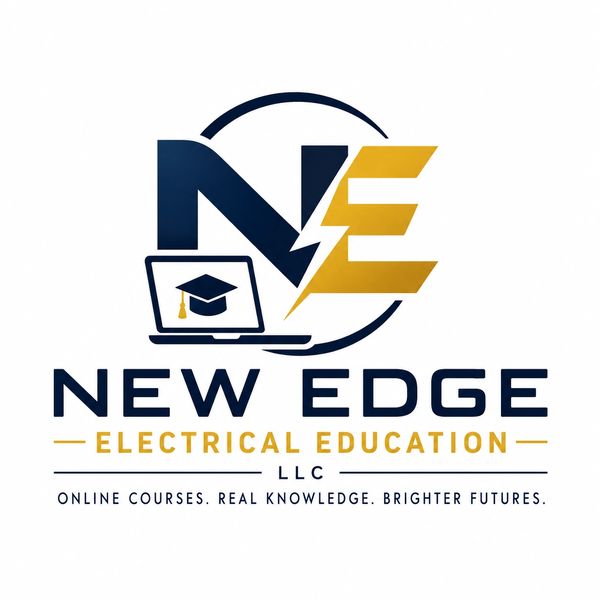 Logo for New Edge Electrical Education LLC.
