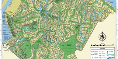 Hilton Head Plantation Map.