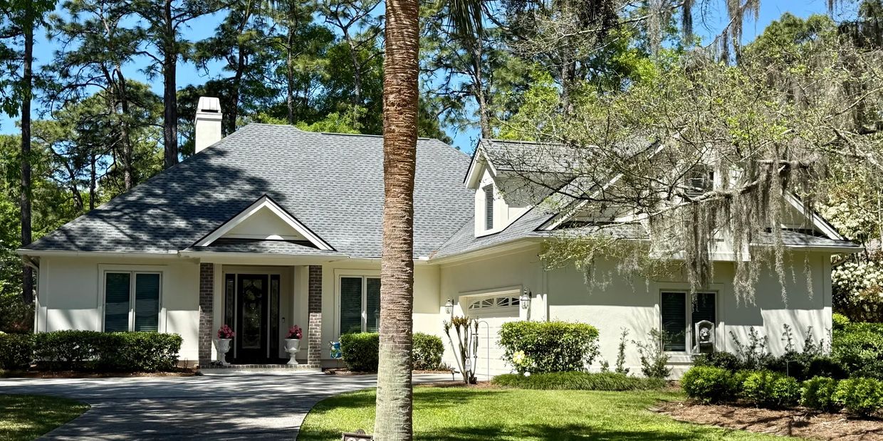 A home located in The Rookery inside Hilton Head Plantation