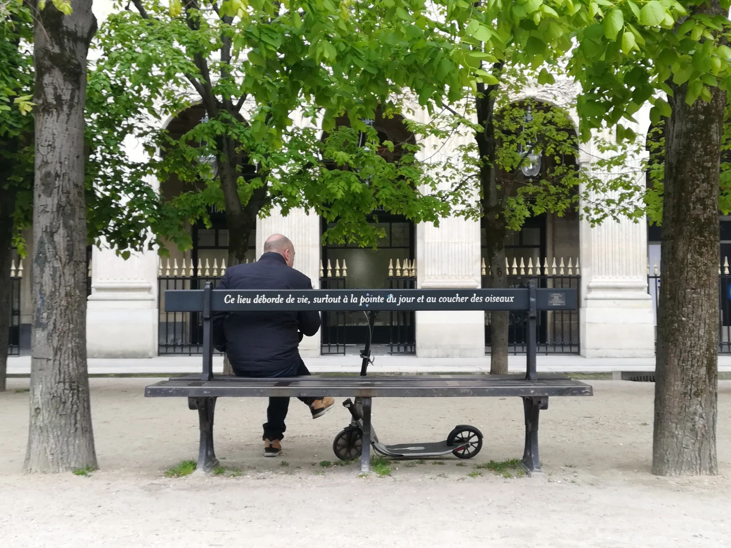 Question Everything in this Royal Parisian Park