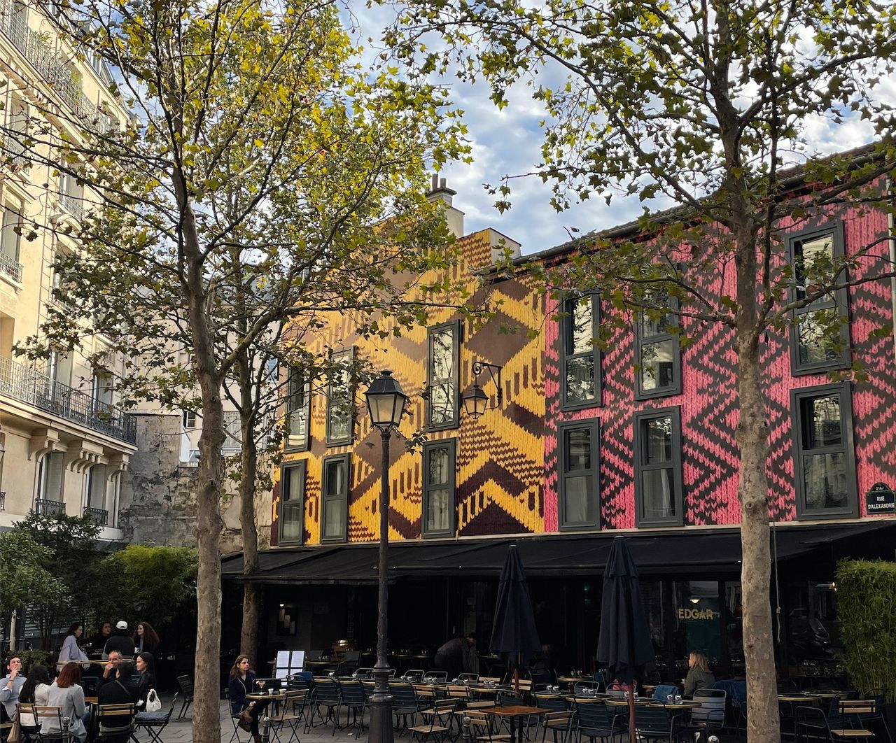 Prada Takes Over Small Paris Square for its F/W 2021 Campaign