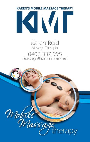 KMT Massage Business Card