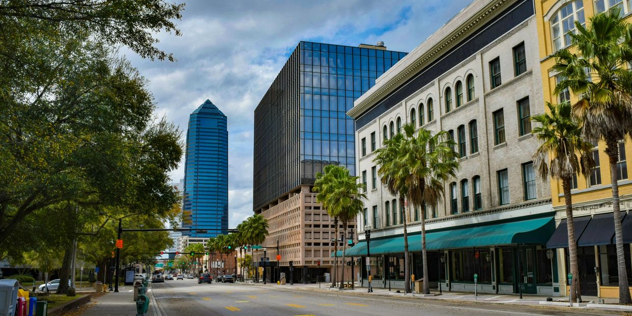 Bay Street Downtown jacksonville