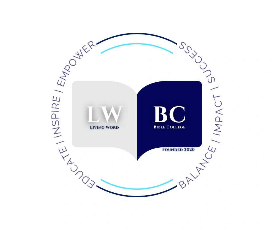Logo of Living Word Bible College with empowering and success-oriented themes.