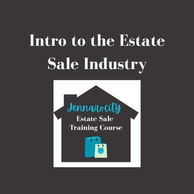 Unit of the estate sale training course: Intro to the estate sale industry