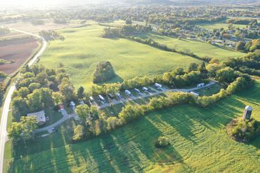 Sugar Maple RV Park drone picture