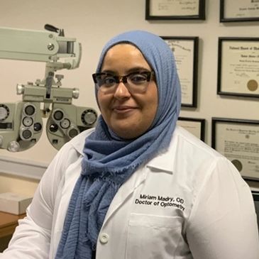 Miriam Madry, OD optometrist eye glasses harlem eye exam low vision specialist contact lenses 