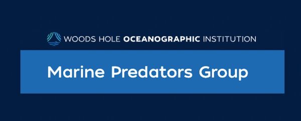 Woods Hole Oceanographic Institution Marine Predators Group logo.