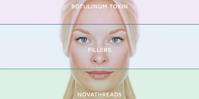 Botox has a dramatic improvement in wrinkle lines in the forehead.